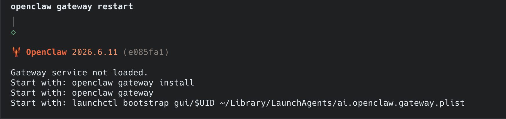 Restart your openclaw gateway so the skill picks up the API key: openclaw gateway restart